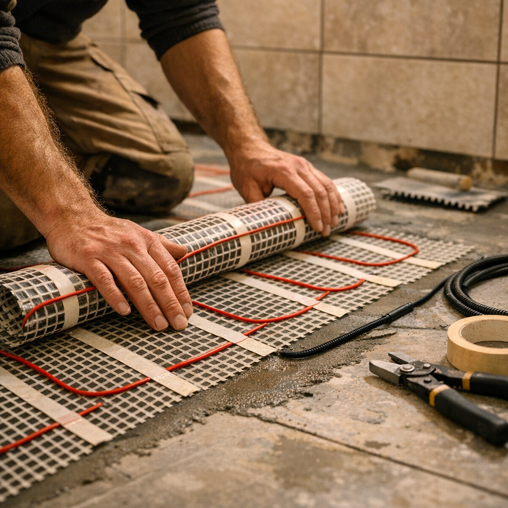 Gulvvarme til badeværelse